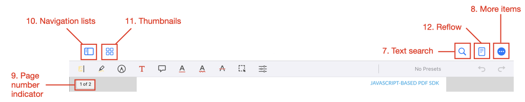 Custom Xamarin iOS Document Viewer PDFTron