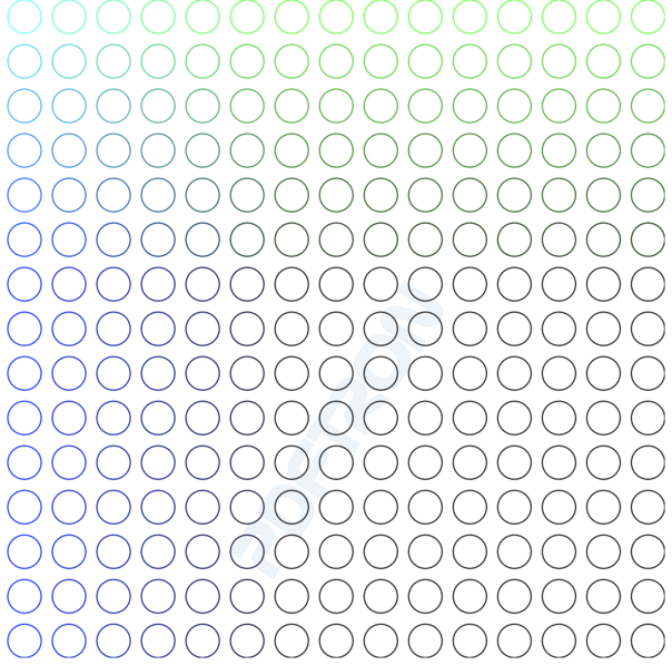 Gradient pattern vector appearance